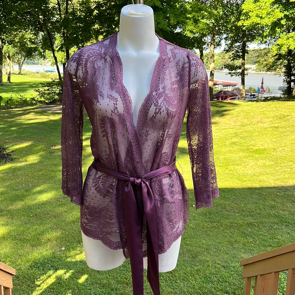 New York & Co unworn lace jacket S